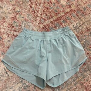 Lululemon Ice Blue Hotty Hot shorts!